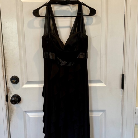 Beautiful Black Cocktail Dress - Size 10 - Picture 3 of 4